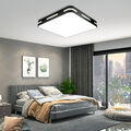 48W LED DECKENLEUCHTE DECKENLAMPE DIMMBAR MODELL MIT FB WOHNZIMMER DECKENLAMPE