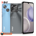 Android 14 Handy 12+128GB 6,5" 4G Smartphone 2SIM Ohne Vertrag Face ID 8Core IPS