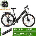 Eskute 28'' Elektrofahrrad eBike mit Bafang Motor Akku 14,5Ah 7-Gäng All-Terrain