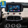 8core 4+64GB Android13 Autoradio DAB GPS Nav DSP WIFI BT Für Fiat 500X 2014-2020