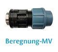 PP Kupplung Übergang PE Rohr Metall 32mm x 1" Messing Innengewinde Verschraubung