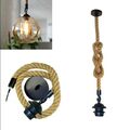 Industrielampe Metall Vintage Hängeleuchte Retro Seil Pendelleuchte`Deckenlampen