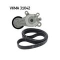 1x Keilrippenriemensatz SKF VKMA 31042 passend für AUDI SEAT SKODA VW