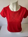 Damen bluse tshirt Janina gr  40 rot