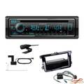 Kenwood 1-DIN Receiver Autoradio DAB+ CD Bluetooth für Seat Alhambra piano black