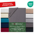 Spannbettlaken Bettlaken Mikroflausch Winter Thermo Fleece Weich Spannbetttücher