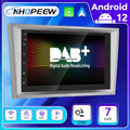 DAB+ Android 12 Autoradio CarPlay GPS Nav HiFi Für Opel Astra H Vectra Corsa C D