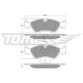 1x Bremsbelagsatz, Scheibenbremse TOMEX Brakes TX 10-68 passend für OPEL