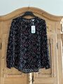 Bluse 44 schwarz Viskose NEU mit Etikett