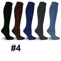 4 - 8 Paar Thermo Kniestrümpfe Skisocken Wintersocken Herren Damen warme dicke 