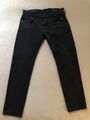 Replay Jeans Herren Hose Anbass Slim Fit Power Stretch black Bull Denim W30 L30