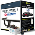 Für VW Golf VII Sportsvan Typ AM1 Anhängerkupplung starr +eSatz 7pol 14-20 NEU