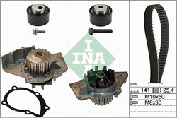 Wasserpumpe + Zahnriemen Satz Schaeffler INA für Fiat 1998-2000 530011130