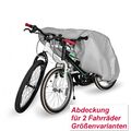 Fahrradgarage für 2 Fahrräder Wasserdicht Fahrradabdeckung Fahrrad Schutzhülle