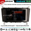 8" DSP Android 10 Autoradio DAB+GPS Navi für Mercedes C/CLK/CLC Klasse W203 W209