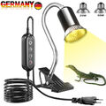 Terrarium Aquarium Heizlicht Wärmelampe UVA UVB Reptilien Strahler Profi 25W+50W