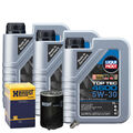 Motoröl 5W30 LIQUI MOLY Top Tec 4600 3L+HENGST Ölfilter+Ölablassschraube