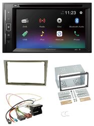 Pioneer Bluetooth MP3 USB 2DIN DAB DVD Autoradio für Opel Corsa D Astra H Zafira