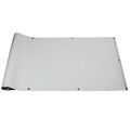 Balkonbespannung Sichtschutz PVC Creme 0,9x6m Blickschutz Windschutz Blendfolie