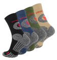 2 Paar Trekkingsocken Wandersocken Funktionssocken Damen & Herren Outdoorsocken