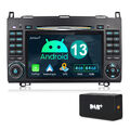 Android 13 Autoradio GPS WIFI Für Mercedes-Benz A/B Klasse/Vito W169 W639 DAB+ 