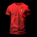 Türkei Fan Trikot  Rot Weiß (S M L XL)