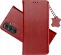 FÜR SAMSUNG GALAXY A14 5G - Forcell ECHT LEDER Tasche Cover Etui Case Hülle ROT