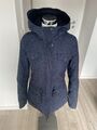 Ragwear Winterjacke Damen Blau Punkte XS 💗