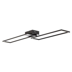 Briloner LED-Deckenlampe Frame Wohnzimmerleuchte Deckenlampe Deko-Deckenlicht