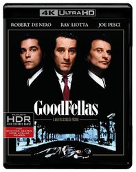 Goodfellas 4k Ultra HD + Blu-rayMartin Scorsese Robert De Niro Ray Joe Pesci UHD