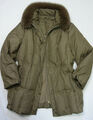 Delmod Daunenjacke Winterjacke Kurzmantel Gr.42 eher 44 Braun mit Fell Damen