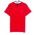 GANT Rot Original Regular Fit Rundhals T-Shirt GRÖSSE