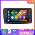 Android13 Für Mercedes Benz W164 GL320 ML350 X164 Autoradio GPS Navi Carplay DAB