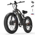 26" Dual Motor 2000W Elektrofahrrad 960WH E-MTB Herren E-Bike E-City Bike 50km/h