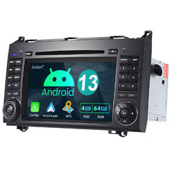 Android 13 Autoradio GPS CD Mercedes A/B Klasse W169 W245 Sprinter Viano Crafter