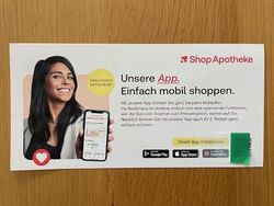 SHOP APOTHEKE 10% Gutschein bei einem Mindestbestellwert von 59 €