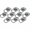 10x MAHLE / KNECHT Getriebeölfilter für Automatikgetriebe HX 46D2
