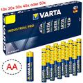 #SET# VARTA Industrial PRO Mignon AA LR06 LR 06 1.5V Batterien Alkaline Batterie