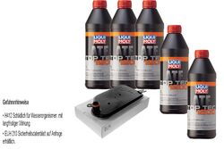 LIQUI MOLY Top Tec ATF 1200 5L MAHLE Getriebeölfilter für VW Passat Variant 1.9