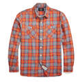 RRL by Ralph Lauren Plaid Twill Workshirt Red / Blue