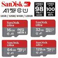 SanDisk 16GB 32GB 64GB 128GB Ultra Micro SD SDXC SDHC Speicherkarte 100MB/S U1