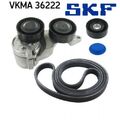 Keilrippenriemensatz SKF VKMA36222 für Volvo S60 I V70 II