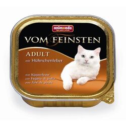 Animonda Vom Feinsten Hühnchenleber | 32x 100g Katzenfutter