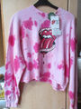 The Rolling Stones 62/22 Damen Sweatshirt in pink Grösse M NEU