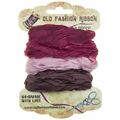 Dekorative VINTAGE Shabby Bänder Set 3 x 1,2 m Wrapping Ribbons, Dekoband OLDZ25