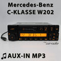 Mercedes W202 Radio Classic BE1150 MP3 AUX-IN S202 Kassettenradio C-Klasse 1-DIN