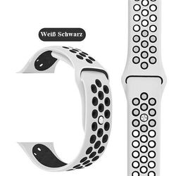 Silikon Sport Armband für Apple Watch SE 9 8 7 6 5 4 3 2 1 & SE 38-49mm Ultra 2