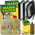 MANN INSPEKTIONSKIT+6L CASTROL 5W-30 ÖL passend für BMW X5 F15 85 x/s drive 25d