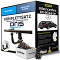 Anhängerkupplung ORIS abnehmbar für MERCEDES M-Klasse +E-Satz Kit NEU