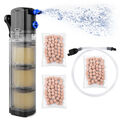 Aquarium Innenfilter Aquarienfilter Filter der regelbaren 1500 L/H Wasserpumpe